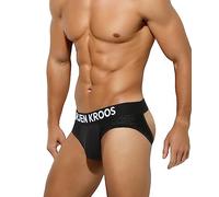 Casey Kevin Jockstrap Homme Coton Slips Sexy sous-vêtements | Ceinture de 4.5 CM de Large String Homme Suspensoir Respirant Athlétique Underwear, Convient pour le Sport et le Quotidien