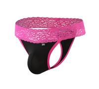 Casey Kevin String Homme Dentelle Tanga Taille Basse Léger Élégant | Sans Frottement, Matière Légère Aérée, Confortable, Coutures Soignées,Élastique