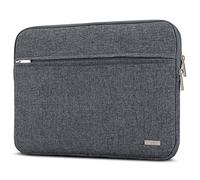 CASEZA Housse Ordinateur Portable 13-13,3" Anthracite Mélange Milan Pochette Surface Book Acer Microsoft ASUS Dell Lenovo & Autres Étuis PC Ultrabook 13" / 13,3" fabriqué de Bouteilles recyclées Pet