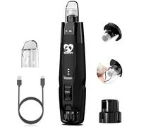 Casfuy Broyeur à Ongles pour Chien à 6 Vitesses amélioré, 50% de Puissance en Plus pour Chiens et Chats de Petite, Moyenne et Grande Taille (Noir)