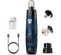 Casfuy Broyeur à Ongles pour Chien à 6 Vitesses amélioré - 50% de Puissance en Plus - pour Chiens et Chats de Petite, Moyenne et Grande Taille (Bleu foncé)