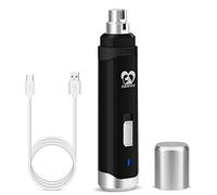 Casfuy Lime à Ongle Chien - Coupe-Ongles électrique Rechargeable à 2 Vitesses pour Animaux de Compagnie toilettage et lissage des Pattes indolores pour Petits Chiens de Taille Moyenne Chats