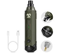 Casfuy Lime à Ongles pour Chien à 6 Vitesses - Le Plus Récent Broyeur à Ongles pour Animaux de Compagnie Amélioré, Super Silencieux, Rechargeable, électrique pour Chien…