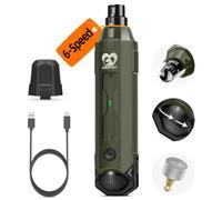 Casfuy Lime à Ongles pour Chien à 6 Vitesses - Le Plus Récent Broyeur à Ongles pour Animaux de Compagnie Amélioré, Super Silencieux, Rechargeable, électrique pour Chien…