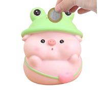 Cash Bank, Money Banks - Banque animale - Boîte de monnaie porcine pour garçons organisateur de changement de conteneur pour Noël d'anniversaire