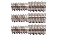 CashMuch Adaptateur de boulon de 7 mm à 6 mm, conversion de vis à double extrémité 1/4-20 et 5/16-24, en acier inoxydable, 3/6/12 pièces