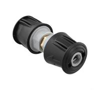 CashMuch Adaptateur professionnel en alliage d'aluminium à connexion rapide pour Karcher Large Union, raccord de buse de tuyau robuste pour une utilisation en extérieur