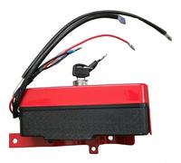 CashMuch Boîtier de commande de démarrage électrique pour moteurs GX240, design compact et léger de 450 g avec boutons de démarrage/arrêt transparents, construction pour extérieur fiable