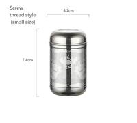 CashMuch Boule passoire en forme de feuilles de thé pour infuser le thé ou la soupe - Filtre infuseur en acier inoxydable (B1-S)