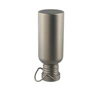 CashMuch Bouteille d'eau légère en titane pur avec couvercle, 500 ml/600 ml/750 ml pour le camping, la randonnée et l'extérieur