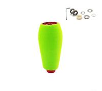 CashMuch Bouton EVA noir/argent/gris pour Daiwa DRT, MK1, pour Metanium & pour moulinets Antares Baitcast - Design Metal-Core (1set rouge)