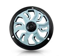 CashMuch Cache-ventilateur décoratif pour moto Sprint Primavera 150 - Dissipation de chaleur - Finition dorée (rose bleu)
