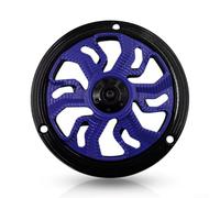 CashMuch Cache-ventilateur décoratif pour moto Sprint Primavera 150 - Dissipation de chaleur - Finition dorée (bleu foncé)