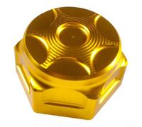 CashMuch Cache-vis pour plaque supérieure de moto en alliage d'aluminium usiné CNC léger BEE - Bouchon décoratif anti-poussière - Résistant à l'oxydation - Plusieurs options de couleur (doré)