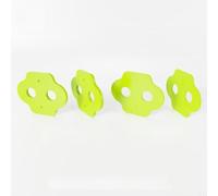 CashMuch Cales de pédale pour Time et compatibles avec crampons de VTT, kit de correction d'angle de hauteur 1° 3° 2 mm, design empilable pour écart de longueur de jambe et alignement de rotation du