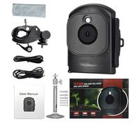 CashMuch Caméra de recul étanche IP66, LED à faible luminosité pour surveillance de la faune et vlogging