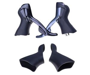 CashMuch Capuchon de levier de frein en silicone pour Shimano ST-2400/3500/4500, couvercle antidérapant pour levier de vitesse pour vélo de route, meilleure adhérence et confort