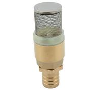 CashMuch Clapet anti-retour d'eau de jardin avec filtre à tamis, connecteur de tuyau de 1,5 cm, pour irrigation de bassin (valves de 2,5 cm + diamètre 25 mm)