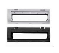 CashMuch Couvercle de brosse principale pour aspirateur robot Roborock Q10 S5, couvercle à rouleau anti-enchevêtrement avec ressort de protection du sol (noir + blanc)