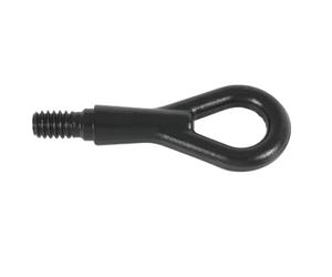 CashMuch Crochet de remorquage pour BMW Série 3 E36 E46 et autres modèles, œillet de remorquage de rechange direct, métal noir