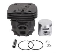 CashMuch Cylindre de moteur et kit de bague pour tronçonneuses 372Xp et 365, pour une construction en métal robuste pour des performances fiables, ensemble complet avec cylindre, pour anneaux et clips