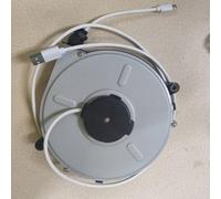 CashMuch Enrouleur de cordon d'alimentation automatique rétractable avec câbles de 1,2 m et 3 m, matériau ABS ignifuge, pour camping et extérieur, pour appareils Android et Type-C