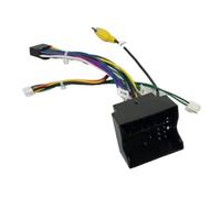 CashMuch Faisceau de câblage stéréo pour voiture Peugeot et Citroën, interface 16 broches, noir + blanc, pour C4 C5 C3 DS6 3008 2008 408 - Installation saleté