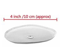 CashMuch Filtre de rechange en acier inoxydable pour cafetière à piston 10 x 10 x 1 cm
