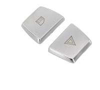 CashMuch Garniture chromée pour bouton d'interrupteur pour BMW Série 1-4 F20 F22 F30 F32 F34 F45