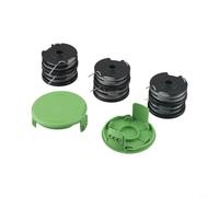 CashMuch Greenworks 29187 Bobine de rechange pour débroussailleuse 40 V Fil double ligne 1,65 mm pour modèles G40LT G40LTK2