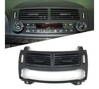CashMuch Grille d'aération centrale avant pour Mercedes W211 2003-2008 et CLS W219 2007-2009, noir