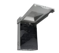 CashMuch Interrupteur de déconnexion extérieur 30 A 120/240 V CA avec poignée extractible, boîtier en métal étanche et trou de verrouillage pour climatiseurs