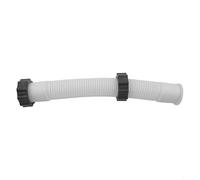 CashMuch Intex - Tuyau de raccordement de pompe à sable de 40,6 cm - Pièce de rechange pour système de filtre de piscine de 3,8 cm de diamètre