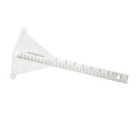 CashMuch Jauge de centrage de jante de vélo pour le réglage et l'équilibrage, règle d'entretien de vélo en acier inoxydable