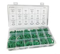 CashMuch Kit de 530 joints toriques verts en caoutchouc nitrile haute température pour réparations automobiles, marines et plomberie générale