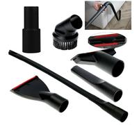 CashMuch Kit de 6 pièces d'aspirateur pour K?rcher 35 mm, buse flexible et brosse pour rideau de lit, rail de fenêtre, pour ABS