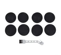 CashMuch Kit de filtres en mousse 1608225 pour Bissell pour PowerForce pour Helix Turbo et plus avec 8 filtres à décapteur et 1 brosse de nettoyage