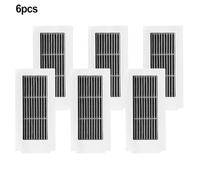 CashMuch Kit de filtres pour aspirateur robot hybride Ecovacs, lavables et réutilisables, 6 pièces (10 x 5 x 6)