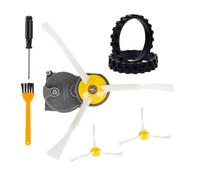 CashMuch Kit de moteur de brosse latérale de rechange avec roues et outil de nettoyage pour robot aspirateur série 500 600 700 800 900 i3 i7 E5 E6 Series