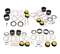 CashMuch Kit de réparation de compresseur d'air silencieux sans huile pour modèles 550 W, 750 W, 1100 W, 1500 W avec joints de cylindre, segments de piston et éléments filtrants