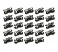 CashMuch Kit de réparation de maillons de chaîne de tronçonneuse 24 pièces avec sangles prédéfinies pour Oregon #72#73, Ae1 A1L, 50A 58A, jauge 0,050-0,058, ensemble de sangles de serrage en métal