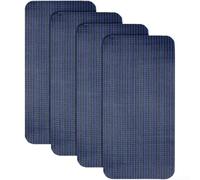 CashMuch Kit de réparation pour bâche de sécurité de piscine, auto-patch Ers, 4 patchs en polyéthylène en bleu/vert, 30 x 20 cm et 20 x 10 cm