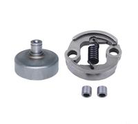 CashMuch Kit d'embrayage à pignon compatible avec débroussailleuses FS160 FS180 FS220 FS280 FS290, tambour d'assemblage d'embrayage de rechange 4119-160-2001 2906, métal argenté