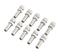 CashMuch Lot de 10 buses de pulvérisation de jardin de 6 mm, buse de pulvérisation à connexion rapide, buse de brumisation à basse pression pour la maison, la pelouse, le jardin (0,3 mm)
