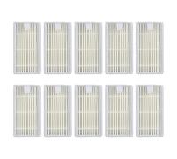 CashMuch Lot de 10 filtres de réaction pour Silvercrest pour Ssr 3000 A1 Ro Uum, lavables et réutilisables, éliminent 99,97 % des particules de poussière aussi petites que 0,3 s, Lidl Silve