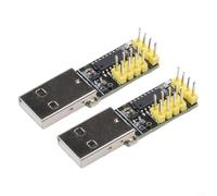 CashMuch Lot de 2 adaptateurs CH9329 UART pour ttl vers USB HID, module d'intégration de microcontrôleur, aucun pilote nécessaire