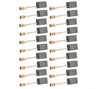 CashMuch Lot de 2 balais de charbon pour meuleuses Bosch GWS660 GWS6-100 GWS8-125 - Pièces de réparation de moteur solide 5 x 8 x 15 mm (10 paires)