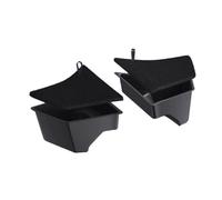 CashMuch Lot de 2 boîtes de rangement latérales pour coffre de voiture Tesla Model 3 2024 en TPE avec poignées antidérapantes haute capacité Noir
