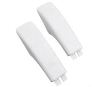 CashMuch Lot de 2 embouts de poignée de four WB07K10043 pour appareils GE - Facile à installer - En plastique blanc