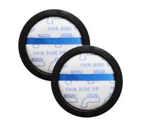 CashMuch Lot de 2 filtres HEPA réutilisables pour aspirateur Midea VSS1800 VSS3180 VSS4800 VSS2180 VSS7700, pièce de rechange lavable, capture la poussière fine pour animaux domestiques et enfants